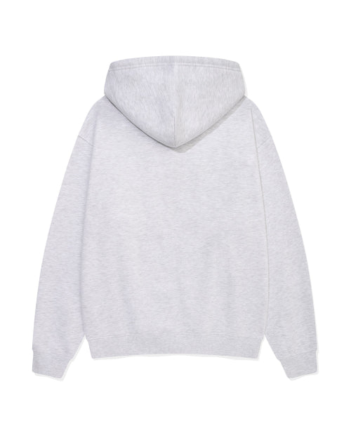 ARCH LOGO FLEECED HOODIED ZIP-UP