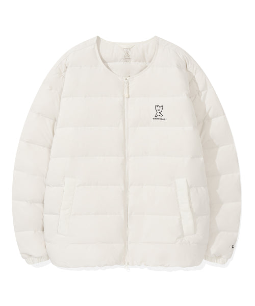 Light Down Jumper White