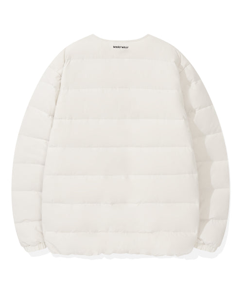 Light Down Jumper White