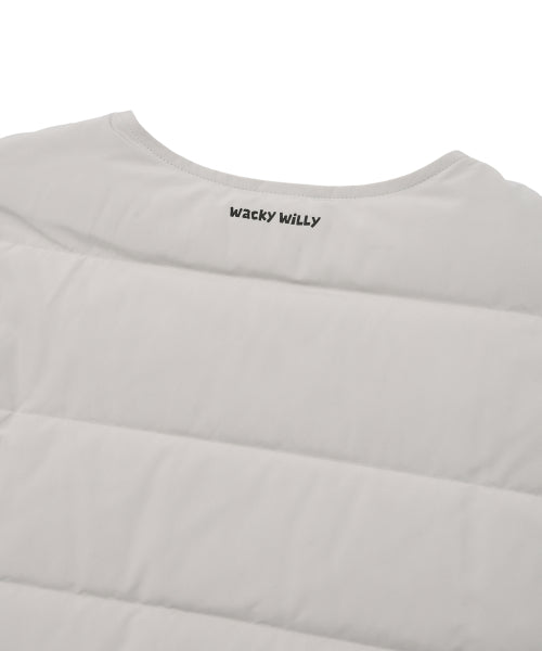 Light down jumper light gray