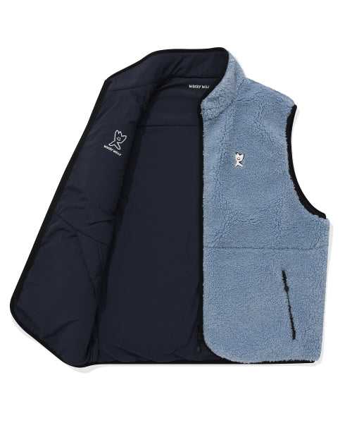 Fluffy Reversible Best Blue