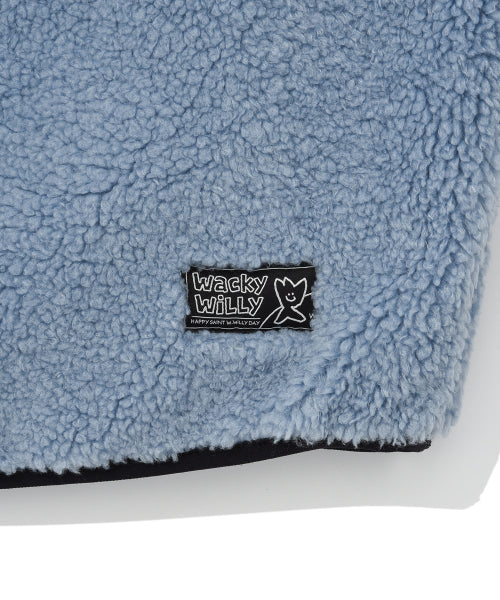 Fluffy Reversible Best Blue