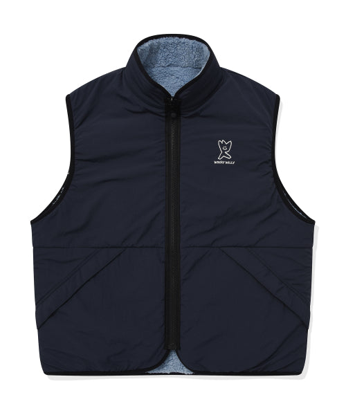 Fluffy Reversible Best Blue