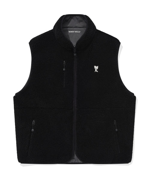 Fluffy Reversible Best Black