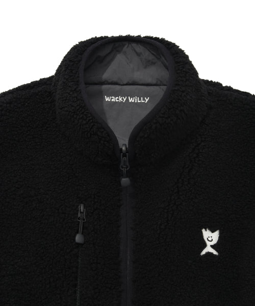 Fluffy Reversible Best Black