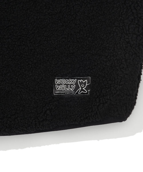 Fluffy Reversible Best Black