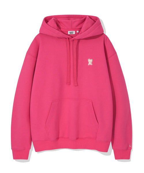 Wappen Napping Hoodie Pink