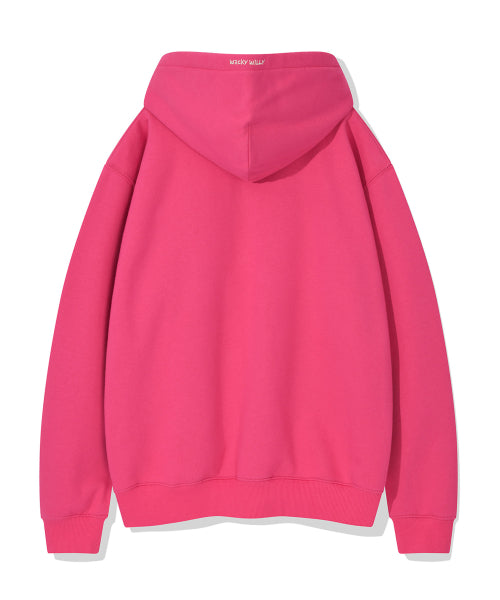 Wappen Napping Hoodie Pink