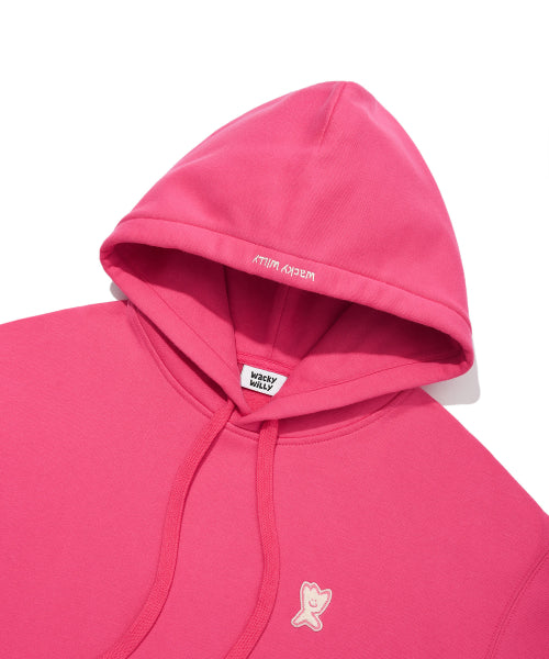 Wappen Napping Hoodie Pink