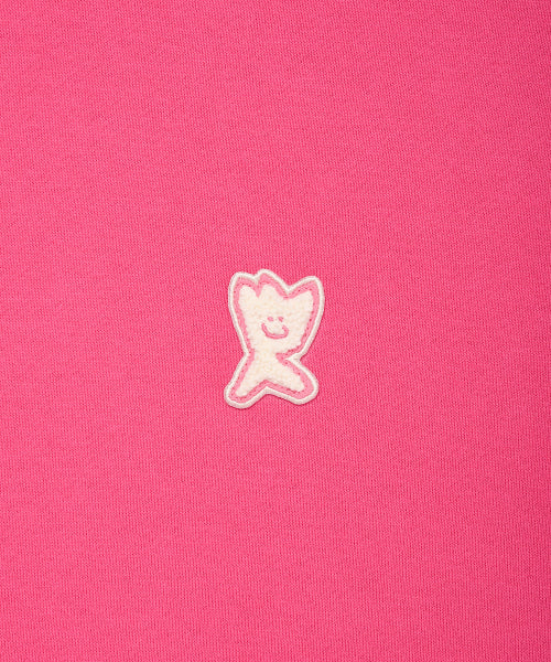 Wappen Napping Hoodie Pink