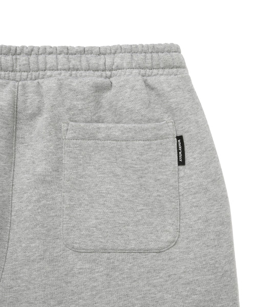 Napping sweat semi-wide pants gray