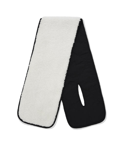 Quilting reversible muffler black