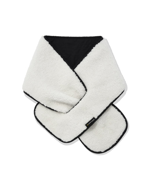 Quilting reversible muffler black
