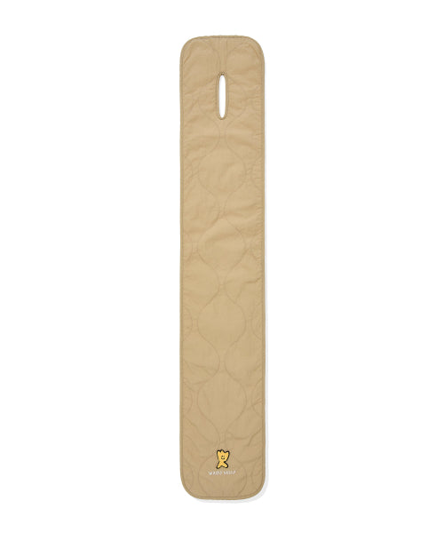 quilting reversible muffler ivory
