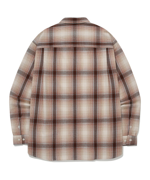 OVER FIT CHECK SHIRTS