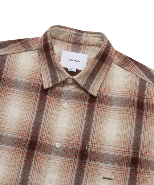 OVER FIT CHECK SHIRTS