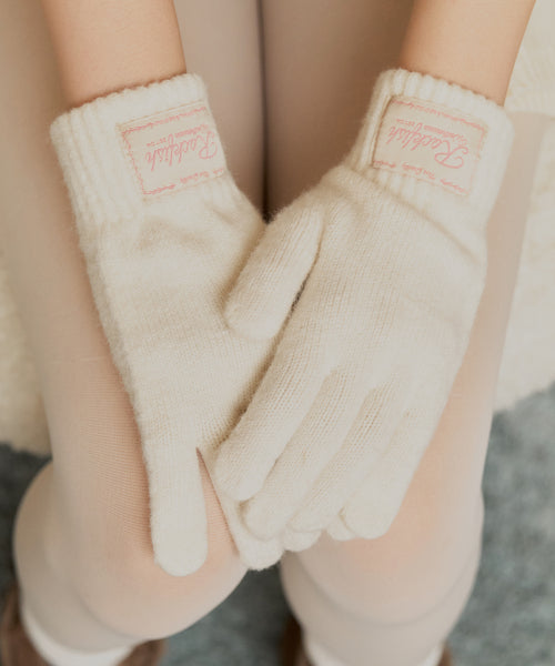 FLUFFY SHORT GLOVES - 9 colors