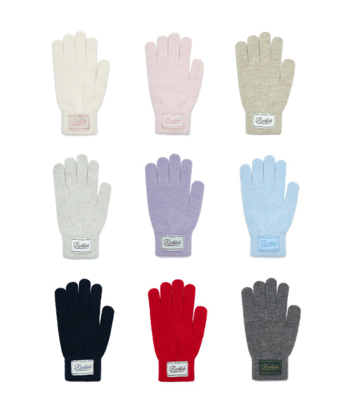 FLUFFY SHORT GLOVES - 9 colors
