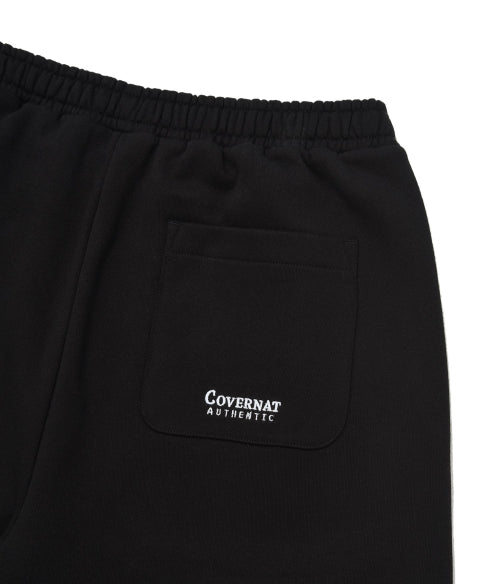 C LOGO ONE TUCK SEMI-WIDE SWEAT PANTS (Lined with fleece)