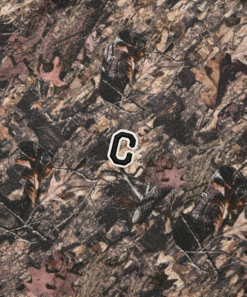 C LOGO FLEECT OVER FIT HOODIE ANORAK
