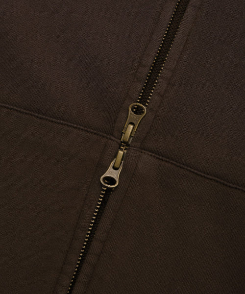 CVNT DYING OVER FIT HOODIE ZIP-UP