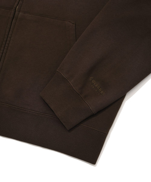 CVNT DYING OVER FIT HOODIE ZIP-UP