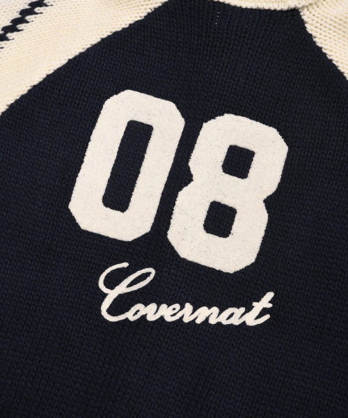 C LOGO COWICHAN KNIT CARDIGAN