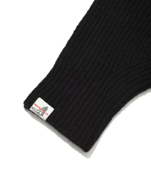 Basic Knit Gloves Black