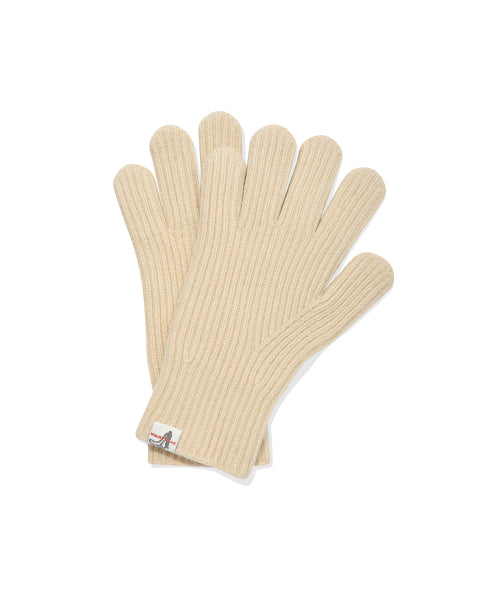 Basic Knit Gloves Ivory