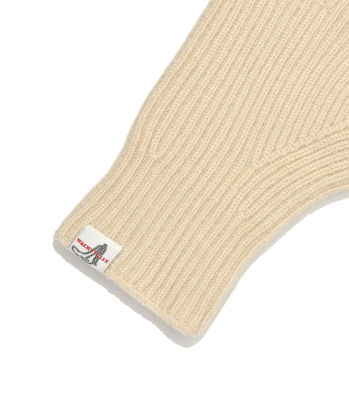 Basic Knit Gloves Ivory