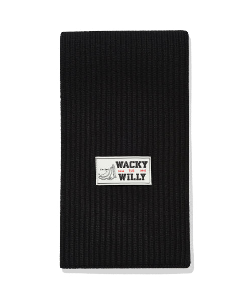 Basic Knitwear muffler black