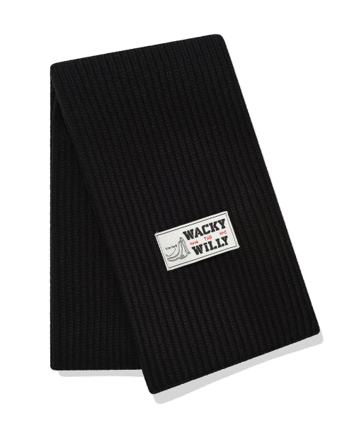 Basic Knitwear muffler black