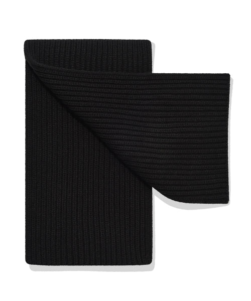 Basic Knitwear muffler black