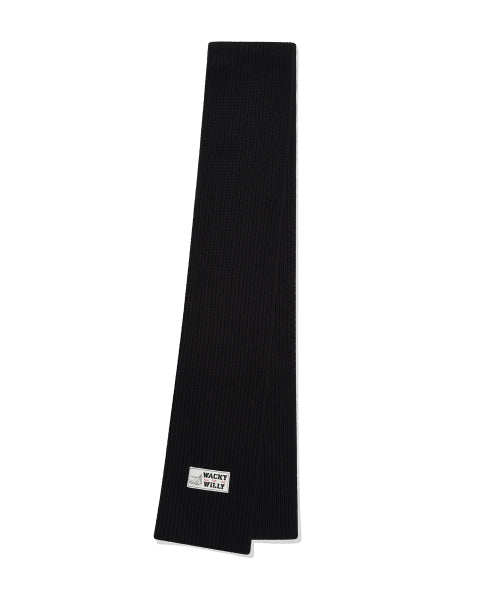 Basic Knitwear muffler black