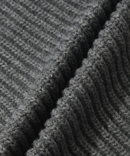 Basic Knit muffler gray