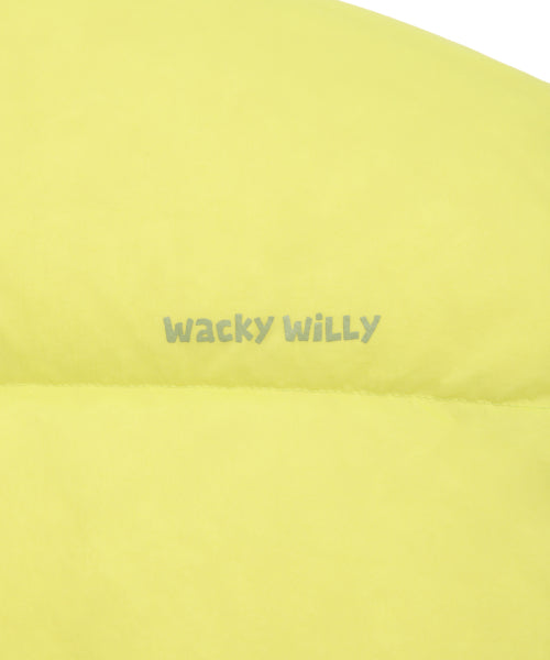 nylon down jumper lime