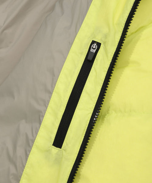 nylon down jumper lime