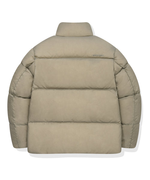 Nylon Down Jumper Beige