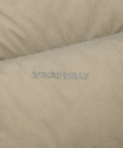 Nylon Down Jumper Beige