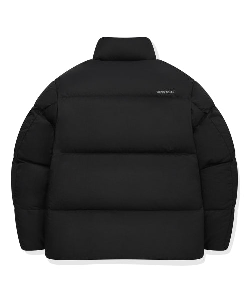 Nylon Down Jumper Black