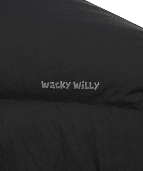 Nylon Down Jumper Black