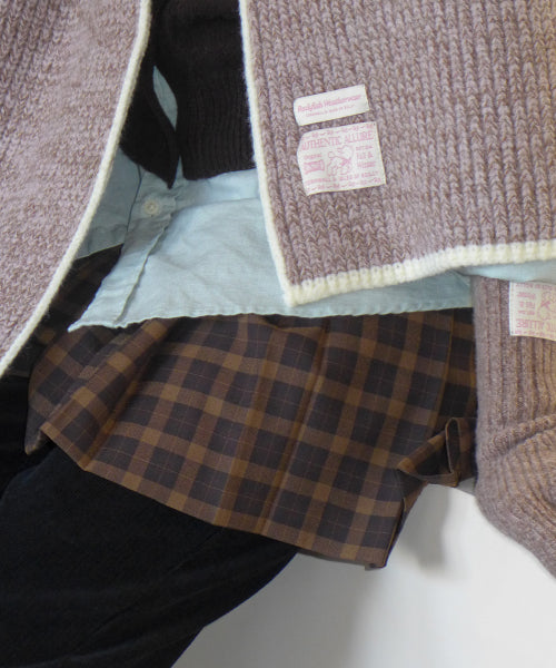 WOOLY TWOTONE MUFFLER - 5 colors