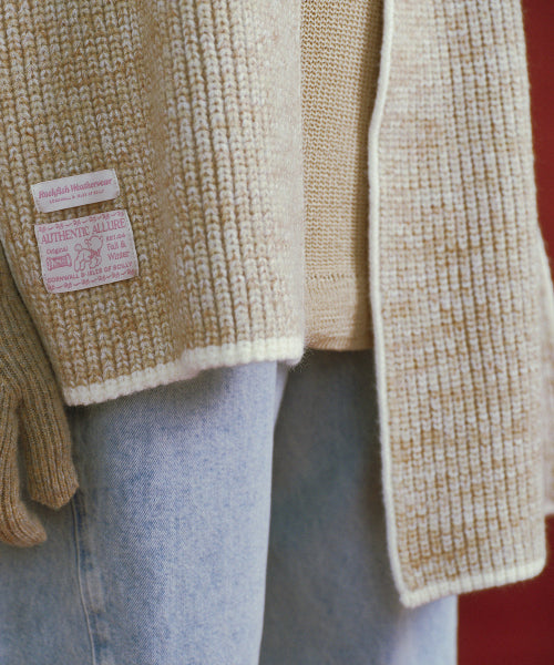 WOOLY TWOTONE MUFFLER - 5 colors