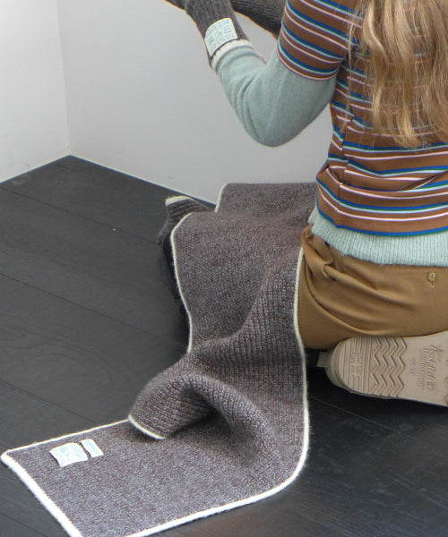 WOOLY TWOTONE MUFFLER - 5 colors