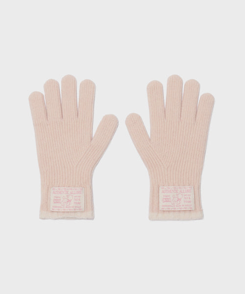 [HOLIDAY EDITION] WOOLY TWOTONE SHORT GLOVES - 2 colors