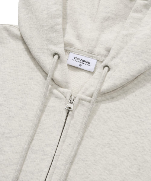 [COVERNAT X SEOUL MY SOUL] HOODIE ZIP-UP