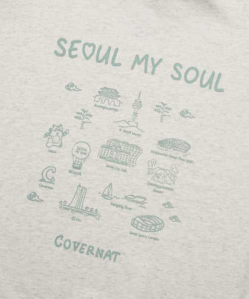 [COVERNAT X SEOUL MY SOUL] HOODIE ZIP-UP