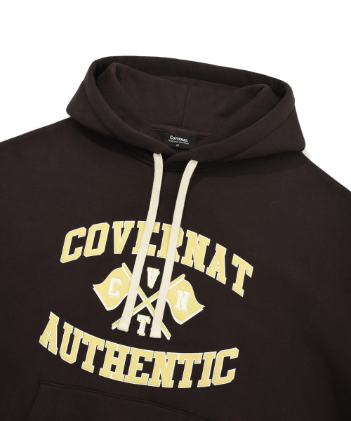 FLAG ARCH DROP FIT HOODIE
