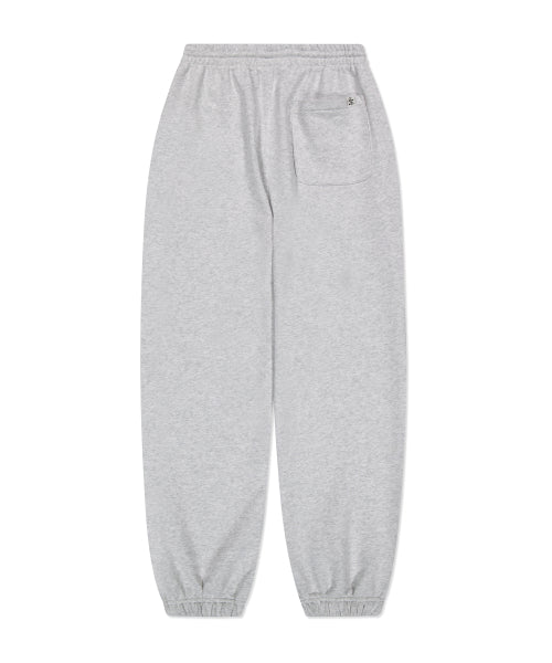 Heart Wappen Jogger Pants Light Gray