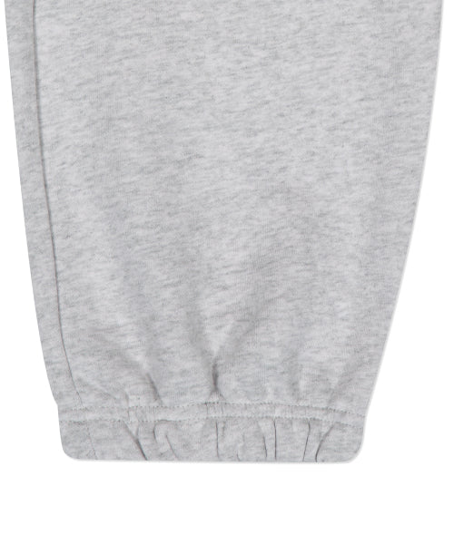 Heart Wappen Jogger Pants Light Gray